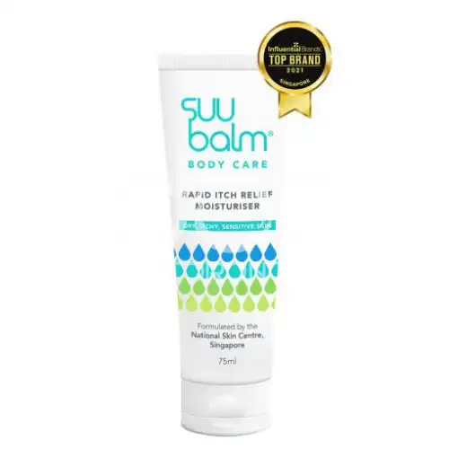 Suu Balm Body Care Rapid Itch Relief Moisturiser 75ml
