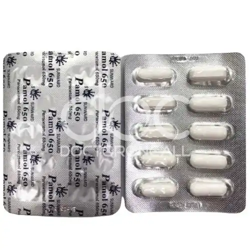 Sunward Pamol 650mg Tablet 10s (Strip)