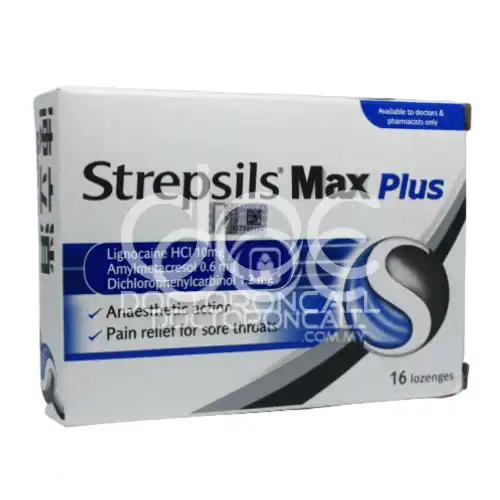 Strepsils Max Plus Lozenges 16s