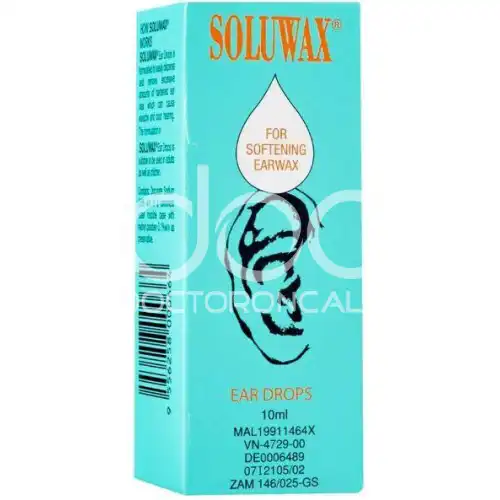 Soluwax Ear Drops 10ml