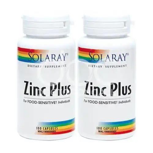 Solaray Zinc Plus Capsule 100s x2