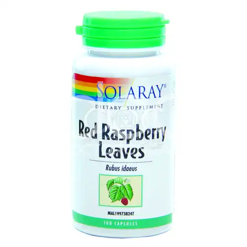Solaray Red Raspberry Leaves Capsule 100s