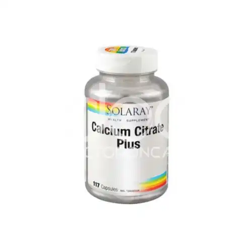 Solaray Calcium Citrate Capsule 117s