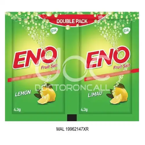 Eno Fruit Salt Sachet 2s Lemon