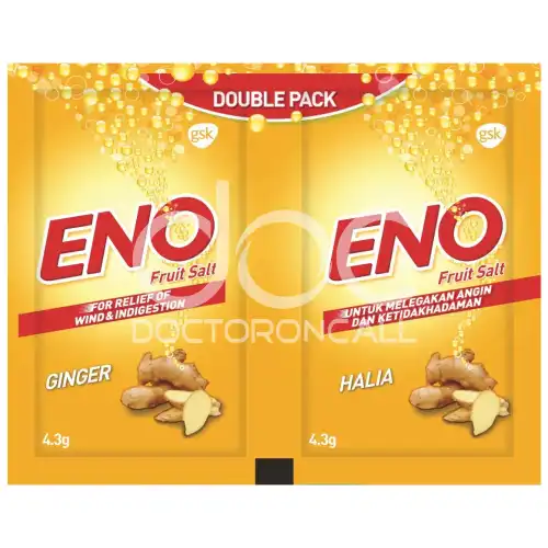Eno Fruit Salt Sachet 2s Lemon