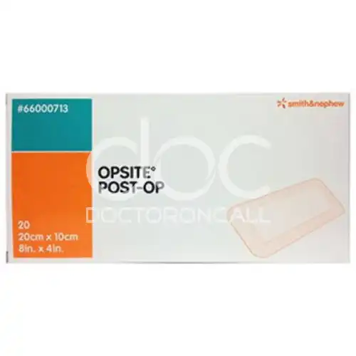 Smith & Nephew Opsite Post Op Dressing 1 Piece