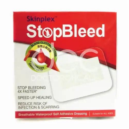 Skinplex Stop Bleed Plaster 5 pieces (box)