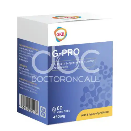GKB G-Pro Gold Vegecap 60s