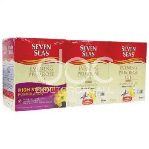 Seven Seas Evening Primrose Oil + Starflower Oil 1000mg  Capsule 30s x6