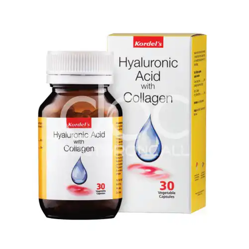 Kordel's Hyaluronic Acid With Collagen Capsule 30s