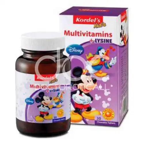 Kordel's Kid's Multivitamin + Lysine Capsule 30s