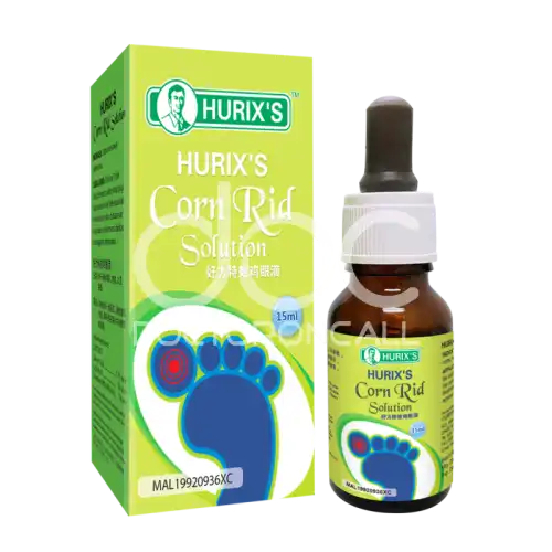 Hurixs Corn Rid Solution 15ml