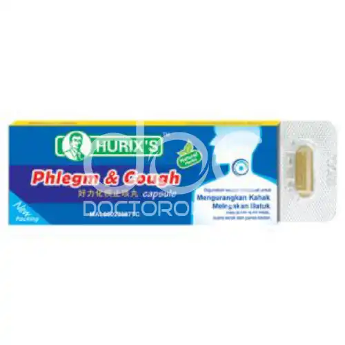 Hurixs Phlegm And Cough Capsule 6s (Strip)