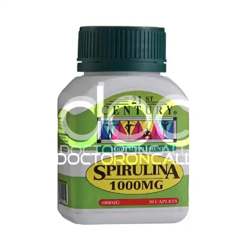 21st Century Spirulina 1000mg Taplet 30s