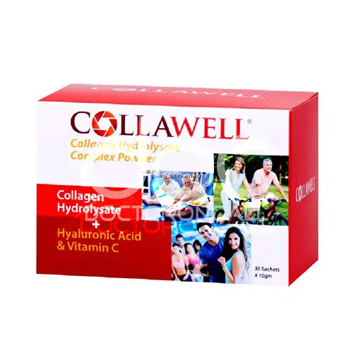 Collawell Collagen Hydrolysate Complex Powder Sachet 2x30's