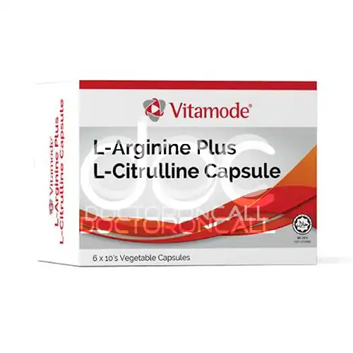 Vitamode L-Arginine Plus Citrulline Capsule 60s