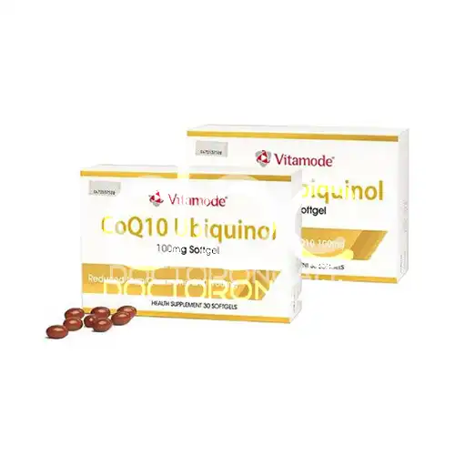 Vitamode CoQ10 Ubiquinol 100mg Softgel 30s x2
