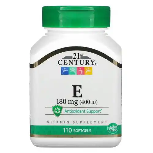 21st Century Vitamin E 180mg (400IU) Softgel 110s