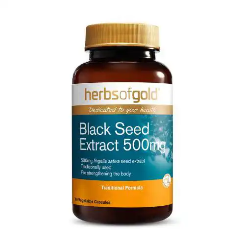 Herbs Of Gold Black Seed Extract 500mg Capsule 60s