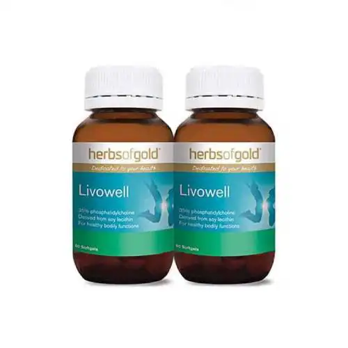 Herbs Of Gold Livowell Capsule 60s x2