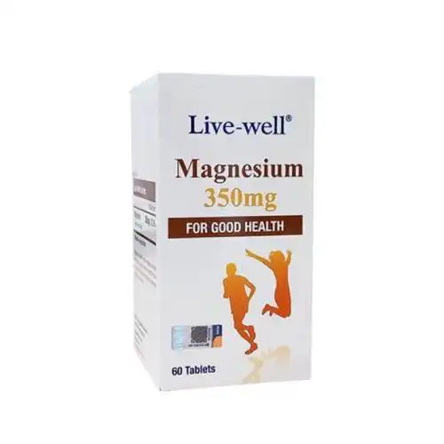 Live-well Magnesium 350mg Tablet 60s