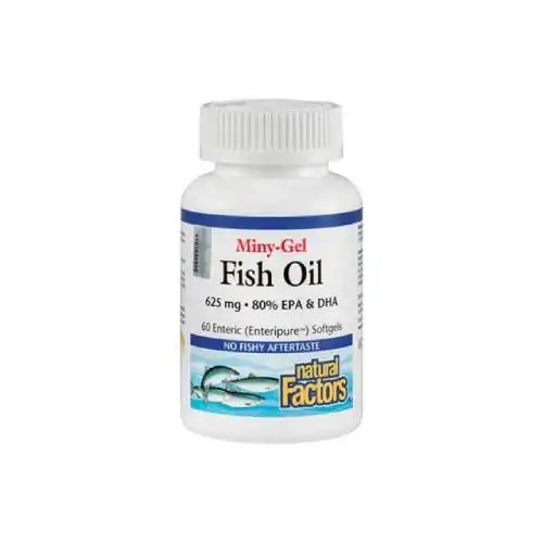 Natural Factors Fish Oil Miny Capsule 60s