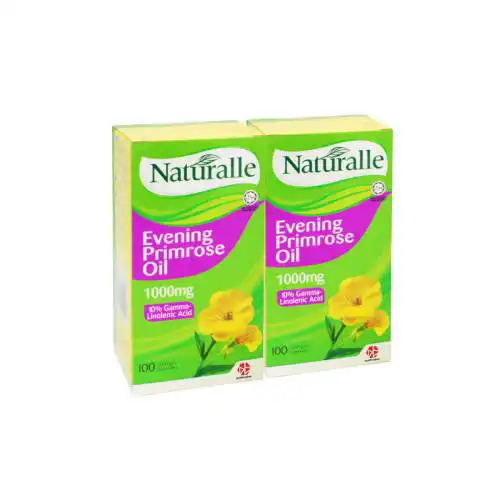 Naturalle Evening Primrose Oil 1000mg 100s x2