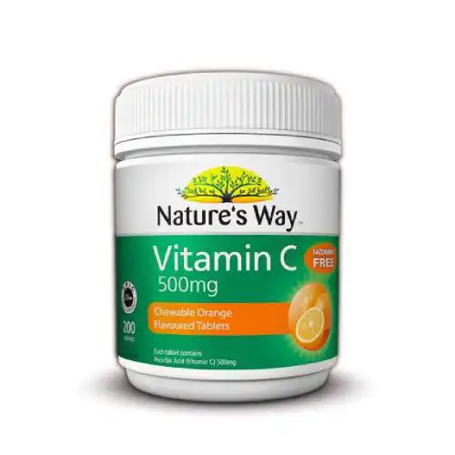 Nature's Way Vitamin C 500mg Tablet 200s