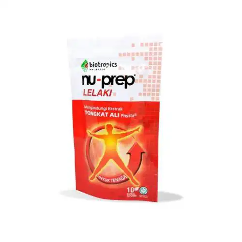 Nu Prep Lelaki  Tongkat Ali Tablet 10s (Strip)